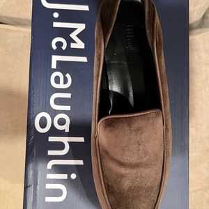 J. McLaughlin  Chocolate Luna Loafer